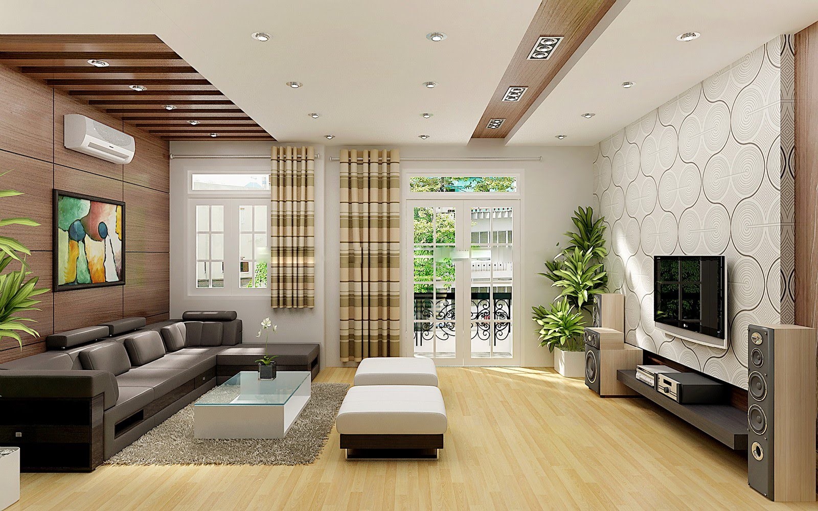 50+ Mẫu thiết kế nội thất phòng khách nhà ống đẹp, hiện đại