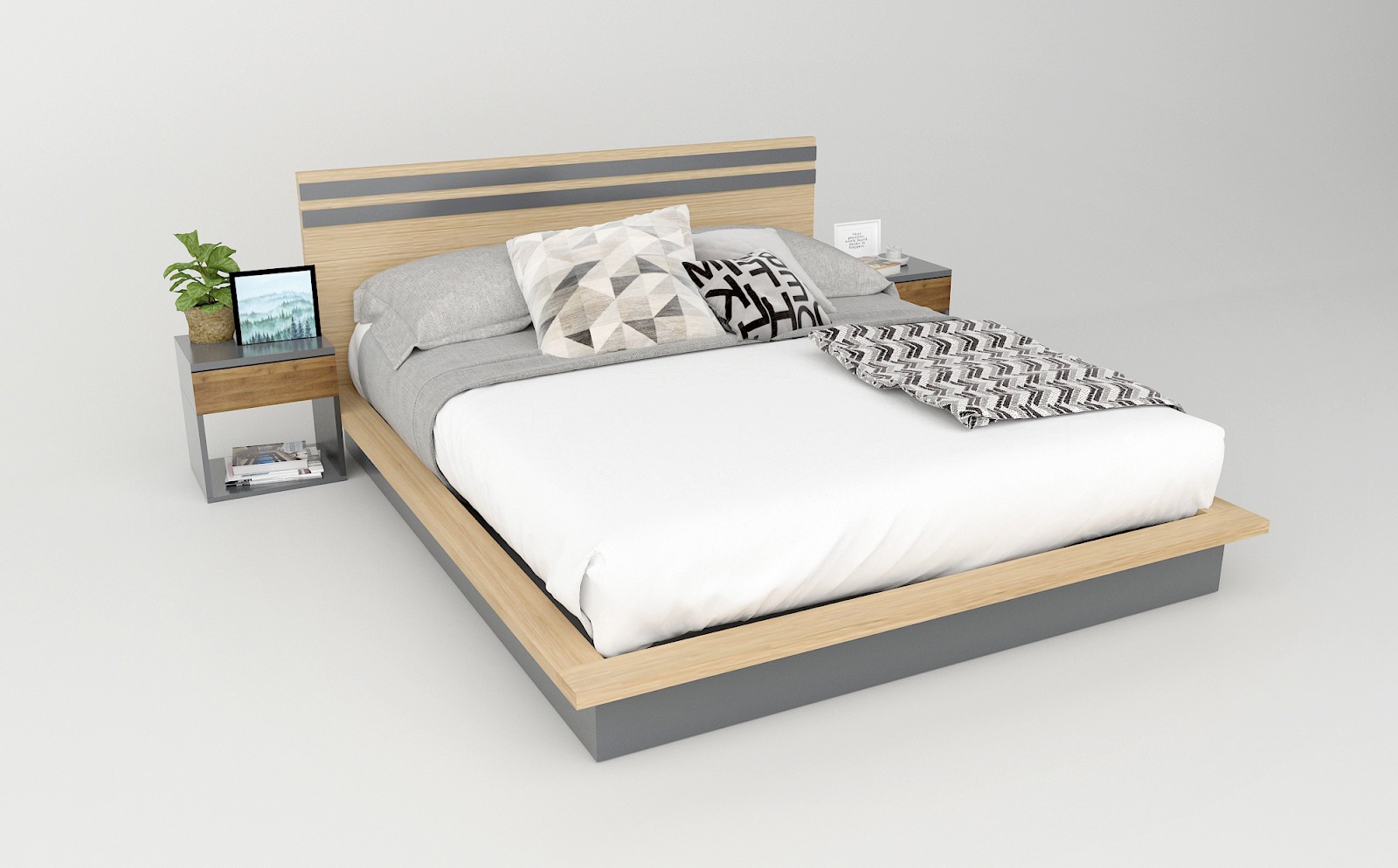 101+ mẫu giường gỗ công nghiệp đẹp, chất lượng nhất hiện nay