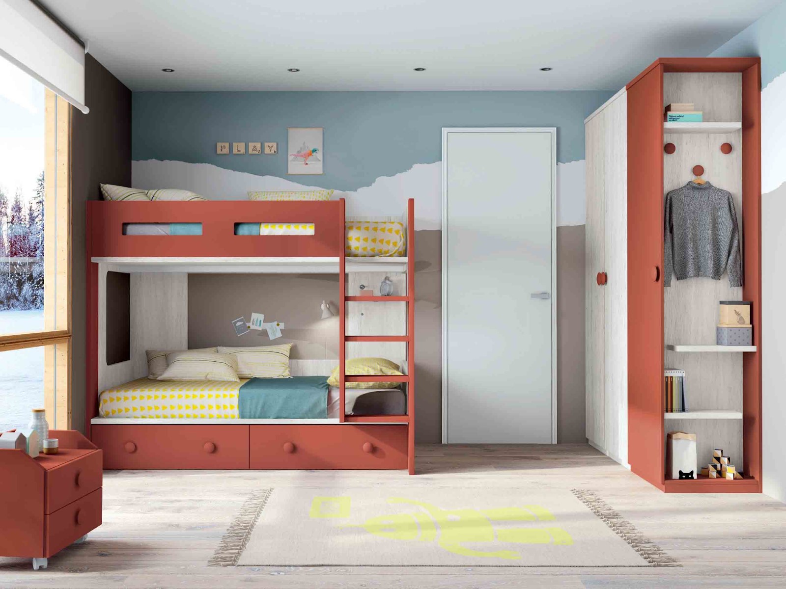 Giường hai tầng cho trẻ em